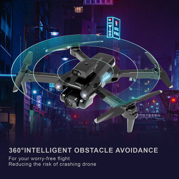 12PRO Drones avec Caméra Moteur Brushless Drone pour Débutants et Adultes  5G WIFI FPV RC Pliable Quadcopter 135° Ajustable Motorisé Caméras 1080P HD  Maintien de l'altitude 2 Batteries 30 Minutes : 